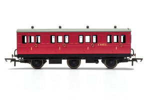 BR, 6 Wheel Coach, 1st Class, Fitted Lights, E41373 - Era 4 - R40123 -  New For 2021