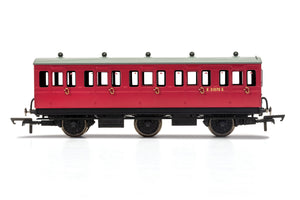 BR, 6 Wheel Coach, 3rd Class, Fitted Lights, E31070 - Era 4 - R40124 - New For 2021