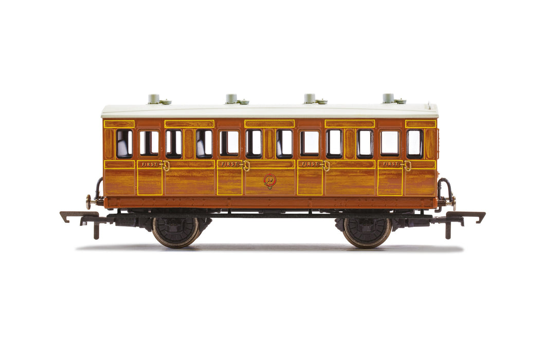 IoW CR, 4 Wheel Coach (4 Door), 1st Class - Era 2