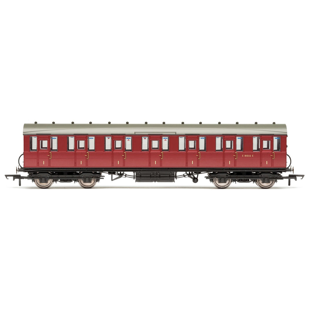 BR, 51' Gresley Non-Vestibuled Suburban First, E81032E- Era 5 - R4519B -Available