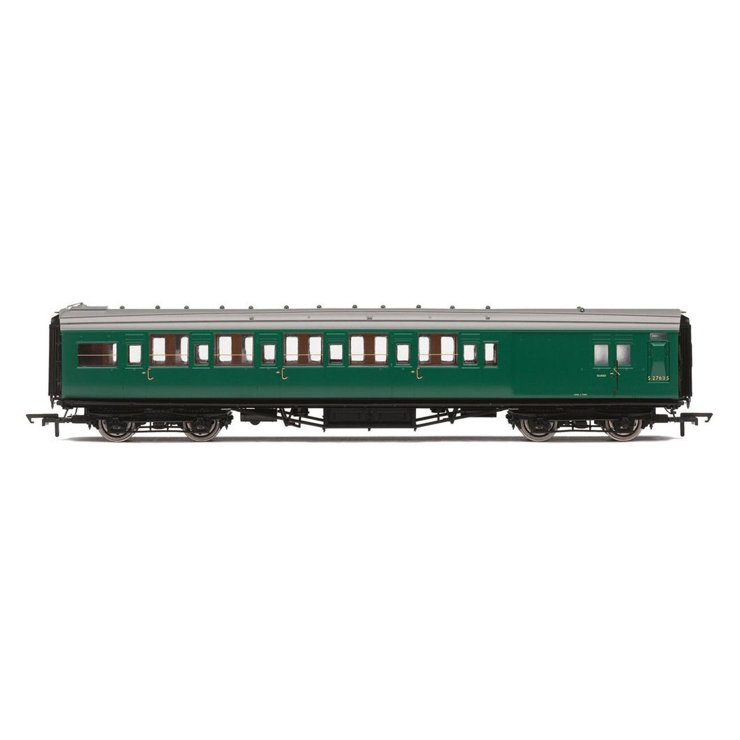 BR, Maunsell Corridor Six Compartment Brake Second, S2763S 'Set 230' - Era 5 - R4836 -Available