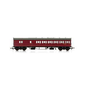 BR, Collett 57' Bow Ended D98 Six Compartment Brake Third (Right Hand), W4951W - Era 4 - R4881A -Available