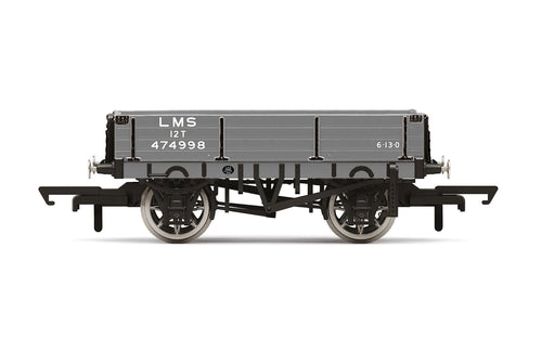 3 Plank Wagon, LMS - Era 3 - R60022 - PRE ORDER - New For 2021 Estimated 01-06-21