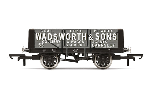 5 Plank Wagon, Wadsworth & Sons - Era 2 - R60024 - PRE ORDER - New For 2021 Estimated 01-06-21