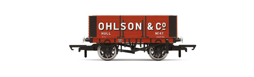 6 Plank Wagon, Ohlson + Co - Era 3 - R60096 - New for 2022 - PRE ORDER