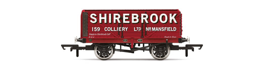 7 Plank Wagon, Shirebrook - Era 3 - R60097 - New for 2022 - PRE ORDER