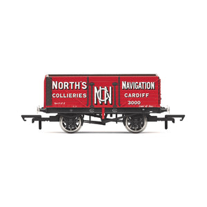 7 Plank Wagon, 'North's Navigation' No. 3000  - Era 2 - R6904 -Available