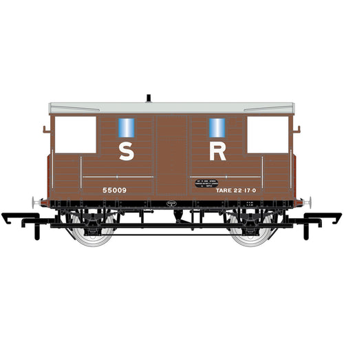 SR, 24T Diag. 1543 Goods Brake Van, 55009 - Era 3 - R6913A -Available