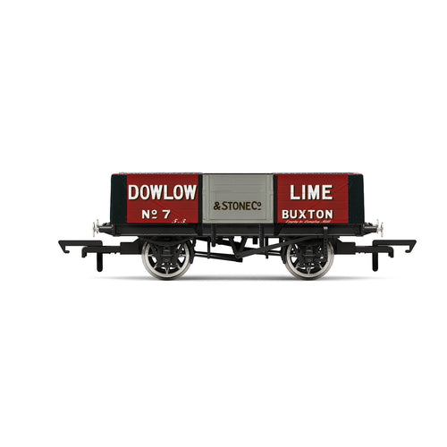 Dowlow Lime, 5 Plank Wagon, No. 7 - Era 2/3 - R6947 -PRE ORDER - (from 2020 range)