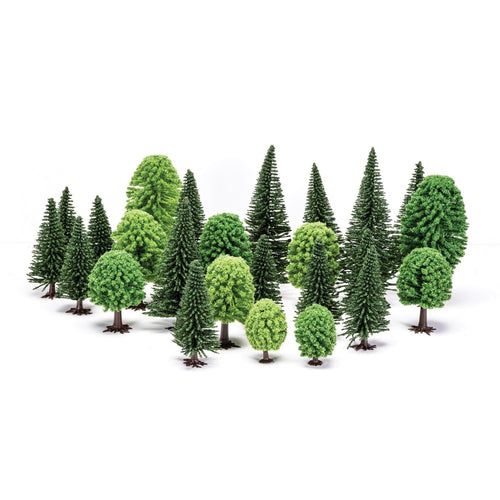 Hobby' Mixed (Deciduous and Fir) Trees  Qty 6 - R7201 -Available