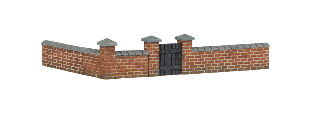 Front and Left Hand Victorian Terrace House Garden Wall