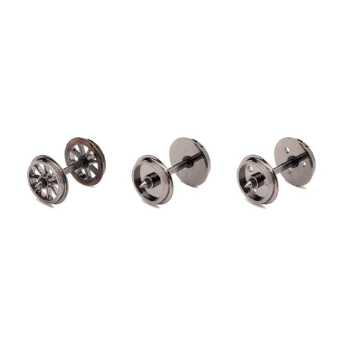 12.6mm Disc Wheels - 3 hole  (Pack 10) - R8097 -Available
