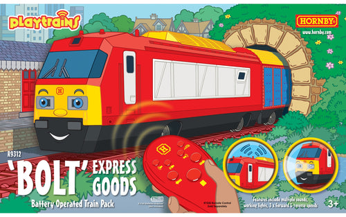 Bolt Express Goods Battery Operated Train Pack R9312 New For 2021