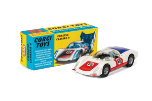 Corgi Porsche Carrera 6, Red & White Corgi RT33001