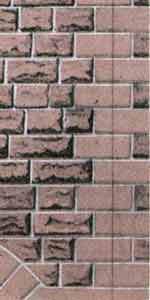   RED SANDSTONE ASHLAR WALLING