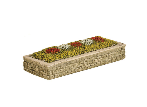 Rectangular 'Prize' Flower Bed (Stone Walls)