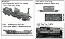 Load image into Gallery viewer, The Titfield Thunderbolt Deluxe Pack  DCC Sound Fitted Rapido  922001
