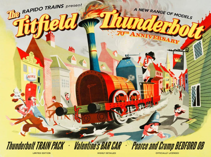 The Titfield Thunderbolt Deluxe Pack  DCC Sound Fitted Rapido  922001