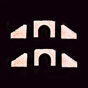 N Random Stone Culvert (x2) - Bachmann -WC1164