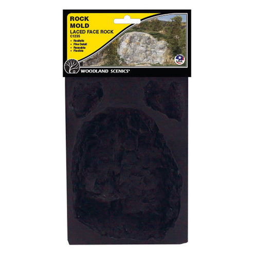Laced Face Rocks Rock Mould (5