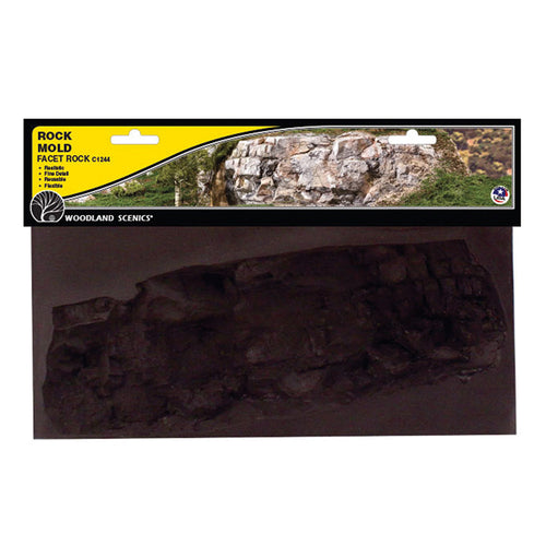 Facet Rock Mould (10½