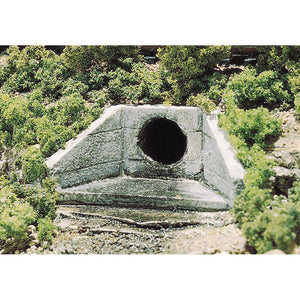 HO Concrete Culvert (x2) - Bachmann -WC1262