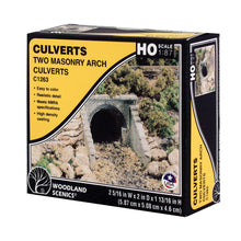 Load image into Gallery viewer, HO Masonry Arch Culvert (x2)

