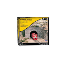 Load image into Gallery viewer, O Cut Stone Single Tunnel Portal
