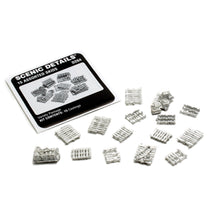 Load image into Gallery viewer, 15 Assorted Skids/Palletts - Bachmann -WD204
