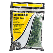 Load image into Gallery viewer, Medium Green Underbrush (Bag) - Bachmann -WFC136
