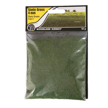 Load image into Gallery viewer, 4mm Static Grass Dark Green
