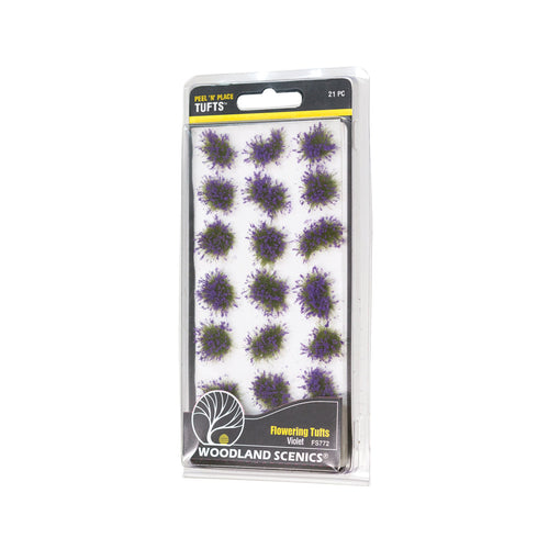 Violet Flowering Tufts