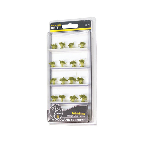Medium Green Grass Tufts