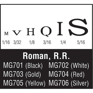 Roman R.R. Yellow - Bachmann -WMG705