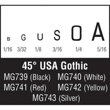 Load image into Gallery viewer, 45‚° USA Gothic White - Bachmann -WMG740
