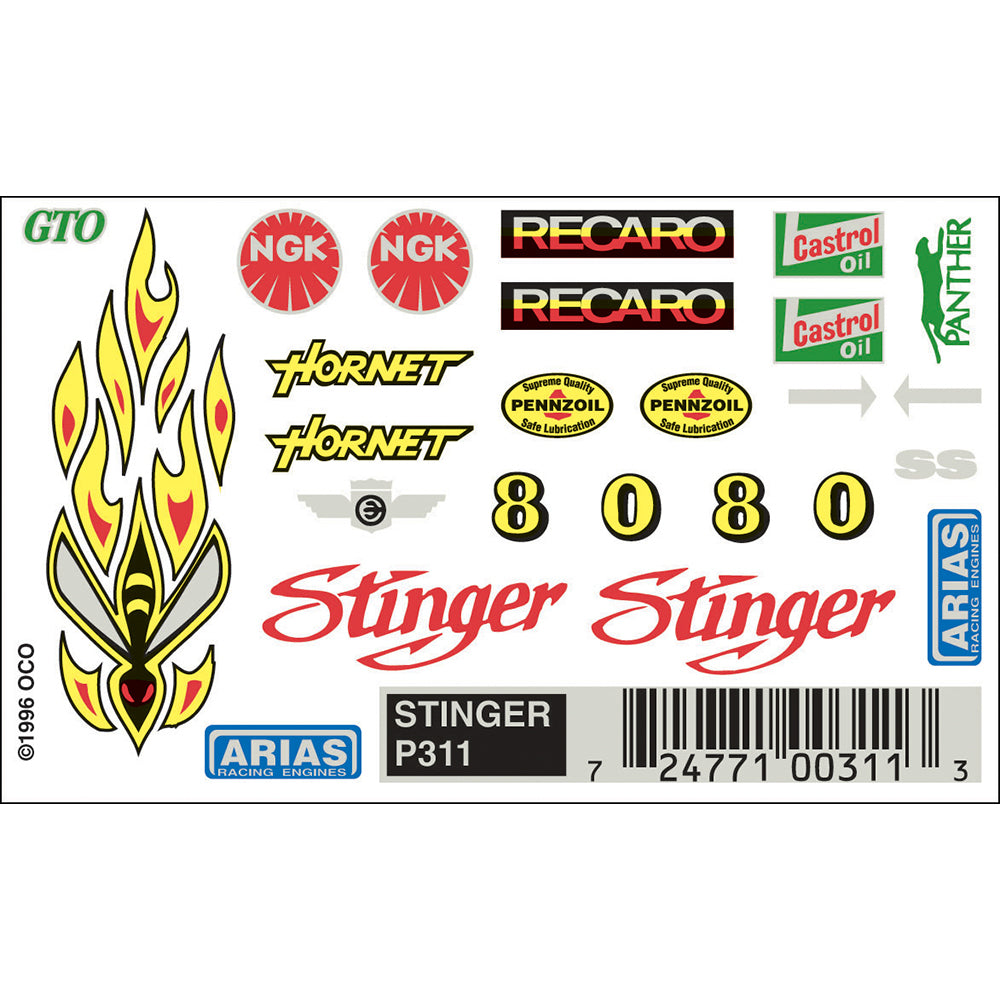 Stinger Dry Transfer