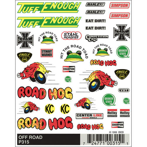 Off Road Dry Transfer