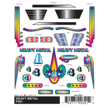 Load image into Gallery viewer, Heavy Metal Stick-On Decals

