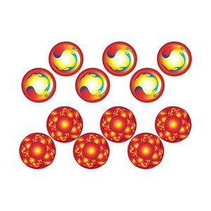 Fire Ball Wheel Flare‚® Rub-on Decals - Bachmann -WP4065