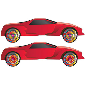 Fire Ball Wheel Flare‚® Rub-on Decals - Bachmann -WP4065
