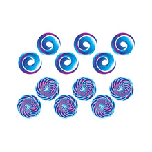 Load image into Gallery viewer, Cyclone Wheel Flare‚® Rub-on Decals - Bachmann -WP4067

