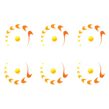 Load image into Gallery viewer, Juiced Wheel Flare‚® Rub-on Decals - Bachmann -WP4068
