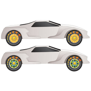Juiced Wheel Flare‚® Rub-on Decals - Bachmann -WP4068