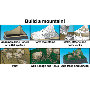Mountain Diorama Kit - Bachmann -WSP4111