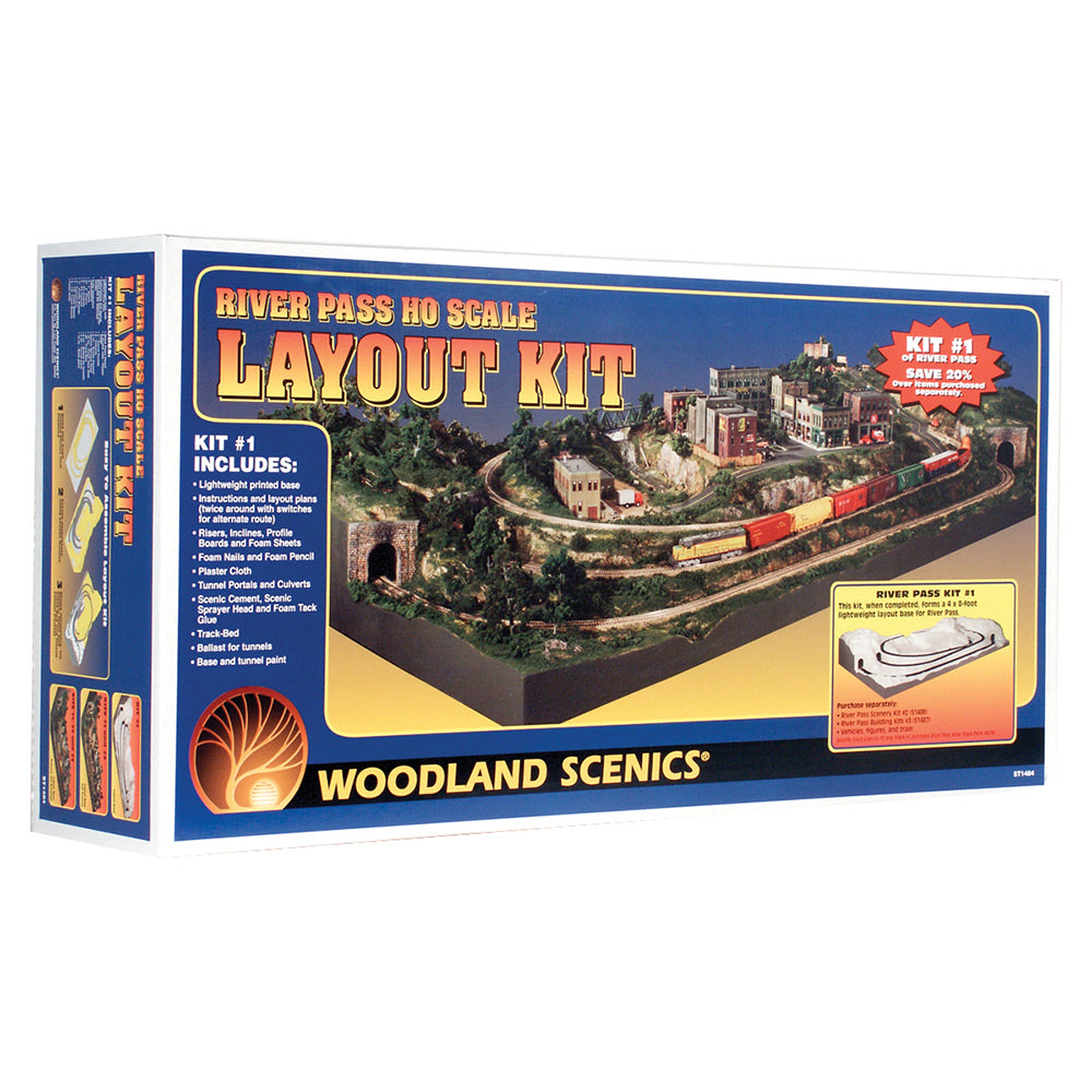 River Pass HO Layout Kit 