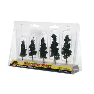 2‚½"-4" Ready Made Pine (5/Pk) - Bachmann -WTR1560