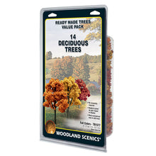 Load image into Gallery viewer, 3&quot;-5&quot; Ready Made Fall Colours Deciduous Value Pack (14/Pk) - Bachmann -WTR1577
