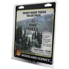 Load image into Gallery viewer, 2‚¼&quot;-4&quot; Ready Made Pine Value Pack (33/Pk) - Bachmann -WTR1580

