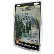 Load image into Gallery viewer, 4&quot;-6&quot; Ready Made Pine Value Pack (24/Pk) - Bachmann -WTR1581

