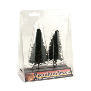 4"-5" Premium Evergreen (2/Pk) - Bachmann -WTR1626
